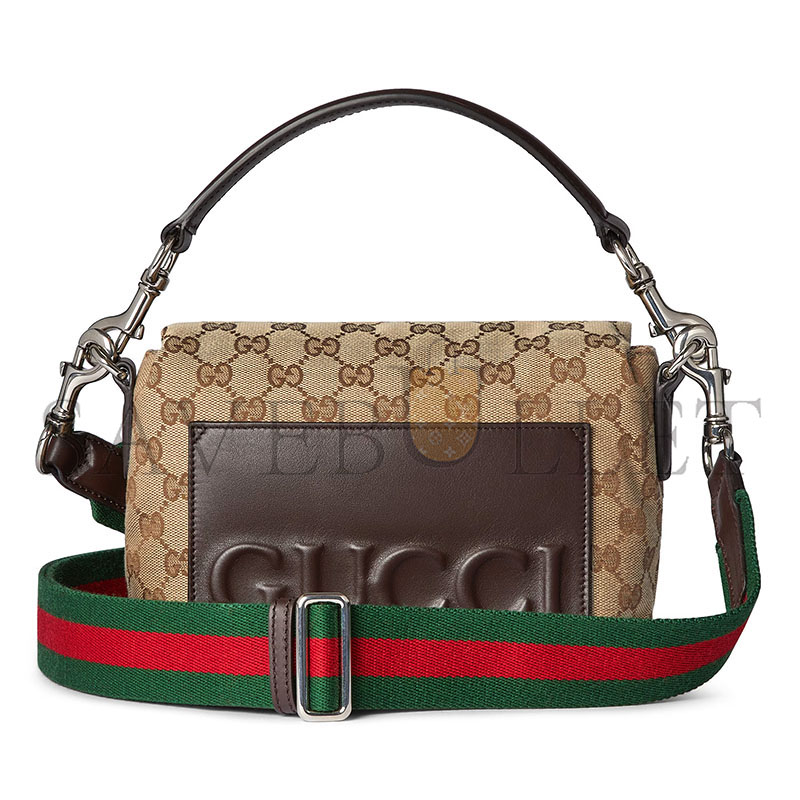 G*u*i gg canvas small crossbody bag 821617 (19*15*7cm)